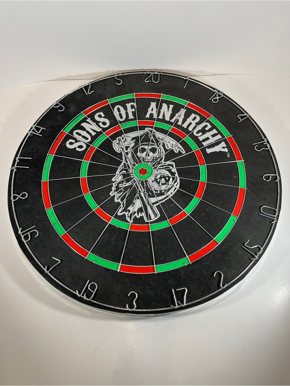 Sons of Anarchy Dart Board Rabbit Tanaka 2011 Officially Licensed Contraband
